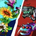 Angry Plants Flower 10 angry plants flower 1