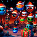 Christmas Rush : Red and Friend Balls 6 christmas rush red and friend balls 2