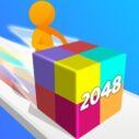 Geometry Stack 2048 Run 10 geometry stack 2048 run 1