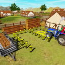 Tractors Parking 5 tractors parking